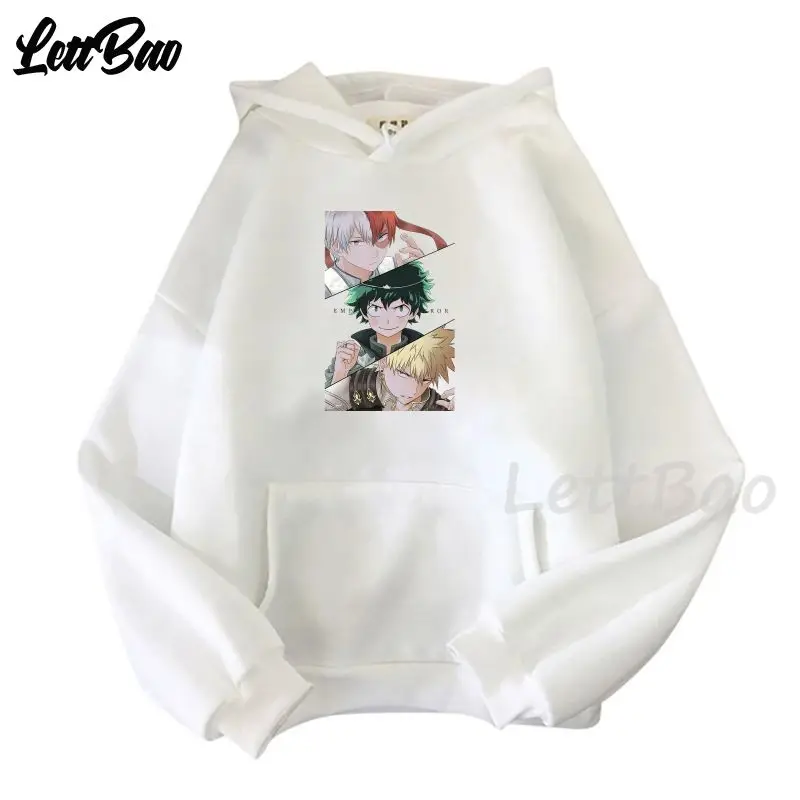 

Лидер продаж, зимняя модная Крутая толстовка My Hero академия, Уличная Повседневная одежда, Свитшот в стиле Харадзюку, пуловер оверсайз, толсто...