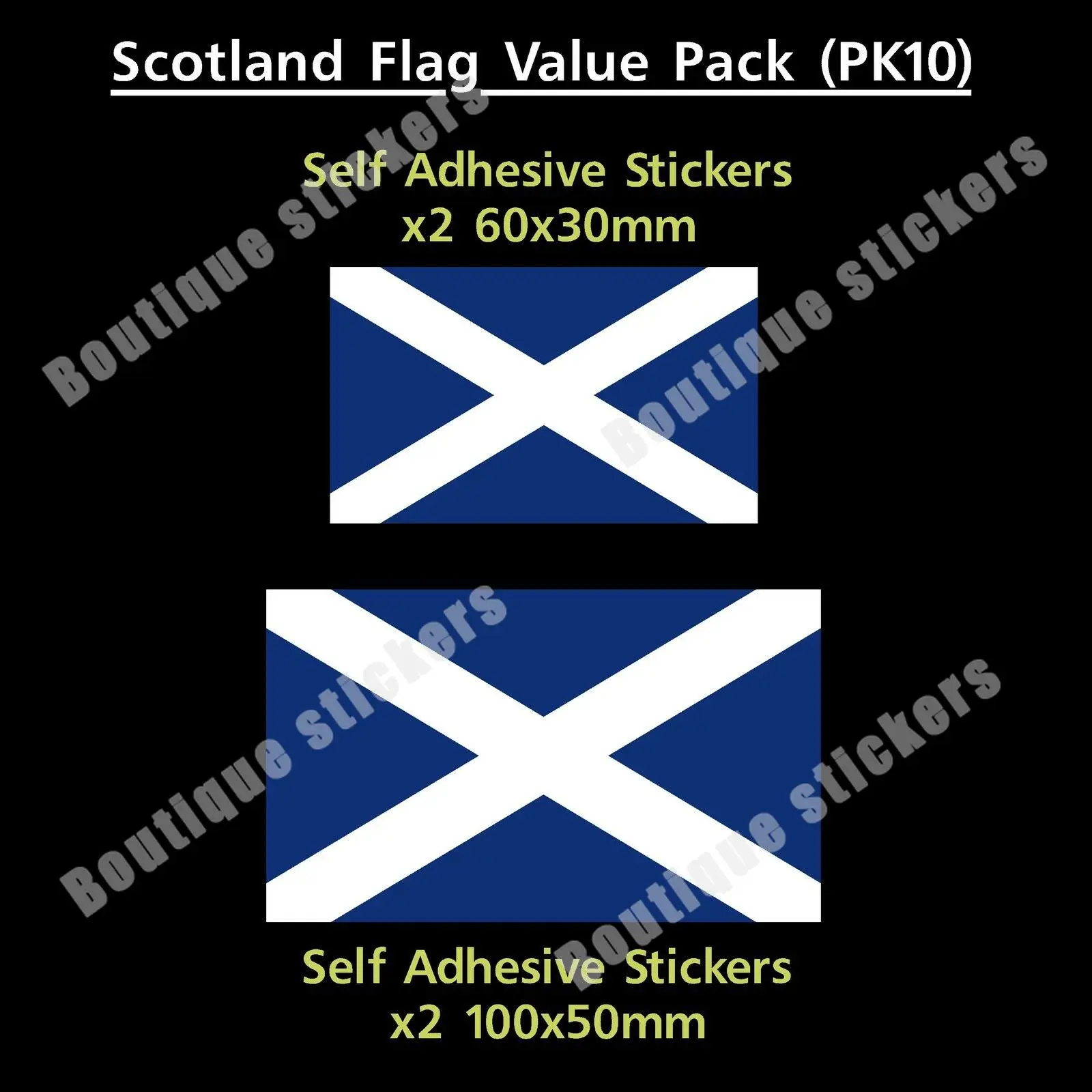 Наклейки с шотландским/шотландским флагом-наклейки для фургона автомобиля
