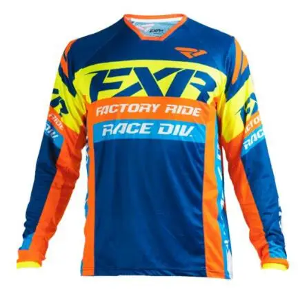 

2021 DH Downhill moto Jersey Mountain Bike long Sleeve motocross jersey mtb Uniform Shirt Cycling Clothing Motorcycle Clothing