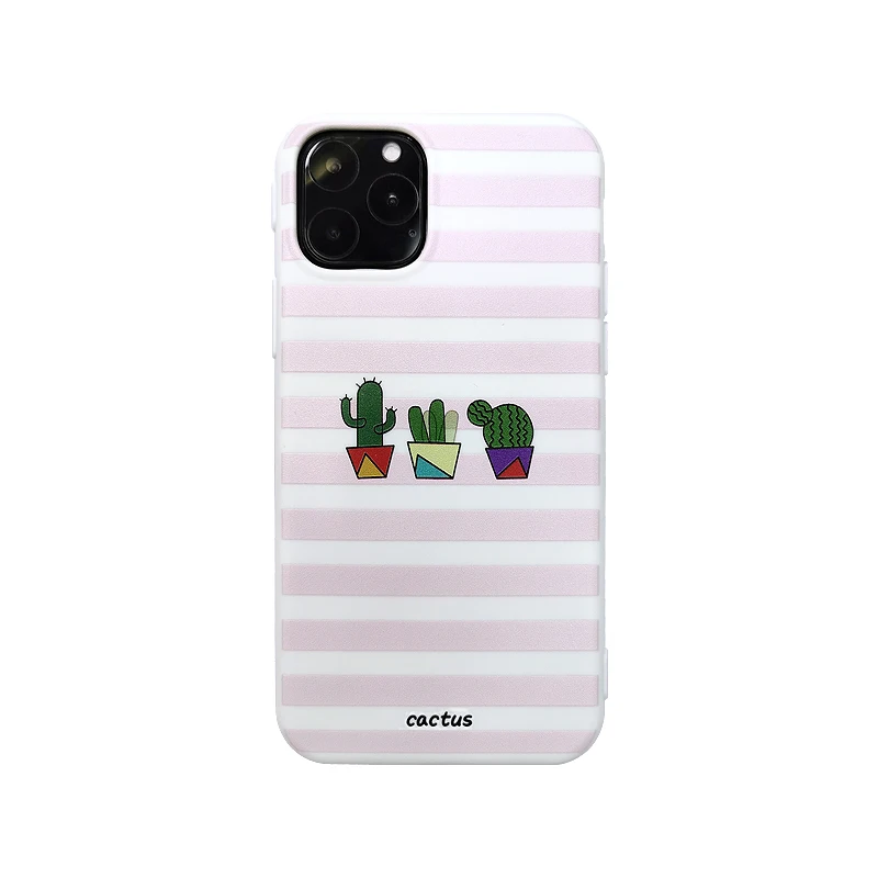 Новый милый мягкий чехол кактус для iPhone X Xs XR XsMax 8Plus 8 7Plus 7 6 6s Plus 11Pro 11ProMax 11 |