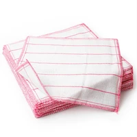 20pcs rag cleaning cloth for washing dishs double side absorbent dishcloth kitchen cleaning tool