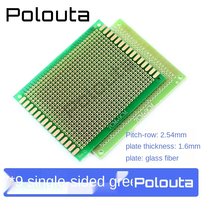 

5*7*9*15 10*15 22 13*25 PCB Single-Sided Copper-Plated Green Oil Board Supper Capacitor Protection Board Sockets Gold