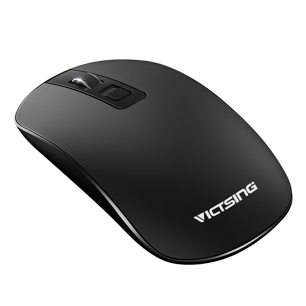 VicTsing PC079 беспроводная мышь 2,4G тонкая Бесшумная компьютерная мышь с приемником регулируемый уровень CPI Бесшумная мышь для ноутбука