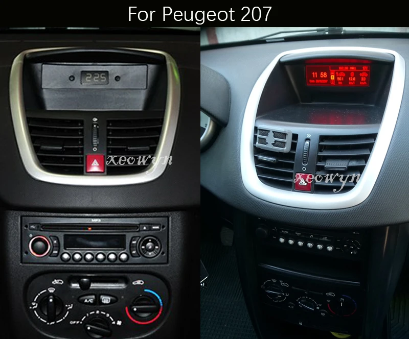 Android 9,0 автомобильный dvd-плеер для peugeot 207 2007- gps-навигация, радио, стерео Bluetooth USB Мультимедиа gps карта