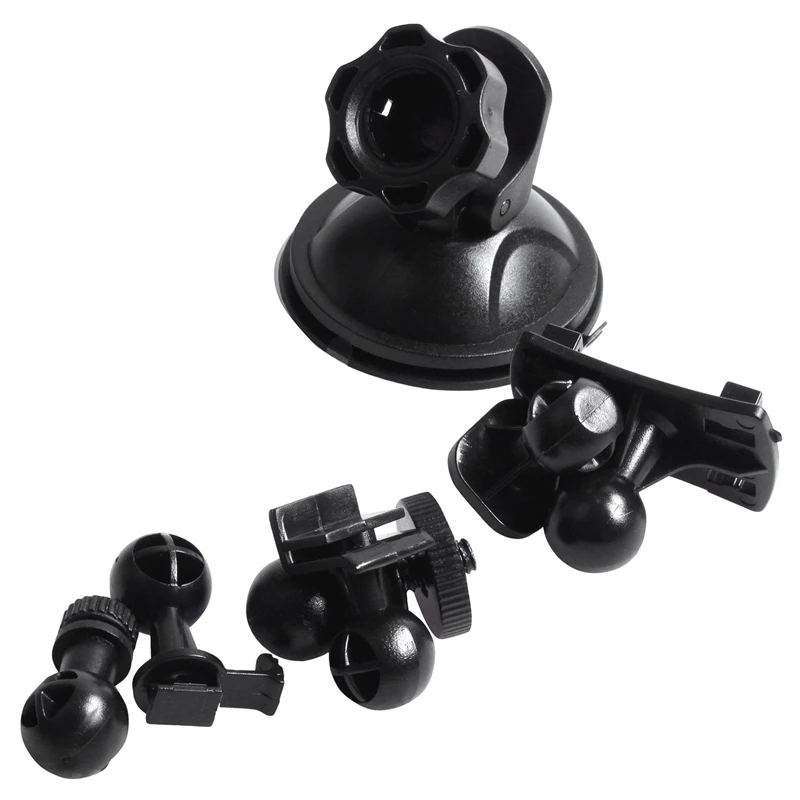 

Car Suction Cup for Dash Cam Holder with 6 Types Adapter, 360 Degree Angle Car Mount for Driving DVR Camera Camcorder GPS Action