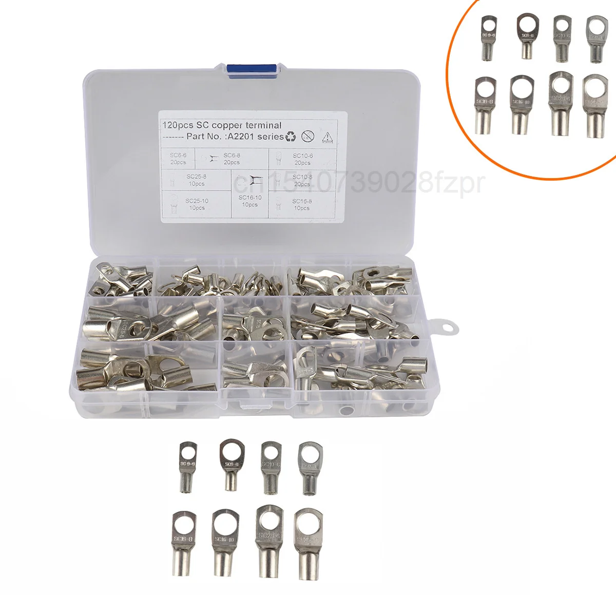 

Hot Selling - It Is Suitable For: Automobile and Other Circuit Copper Wiring Nose Sc Combination, Low Voltage Connector