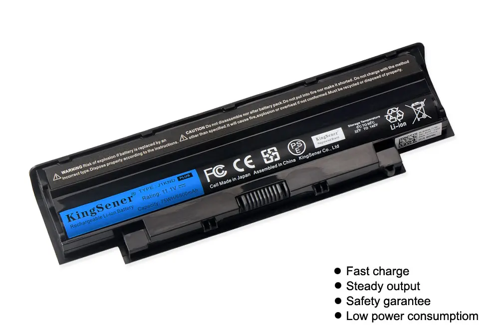 KingSener J1KND ноутбук Батарея для DELL Inspiron N4010 N3010 N3110 N4050 N4110 N5010 N5010D N5110 N7010 N7110 M501 M501R M511R