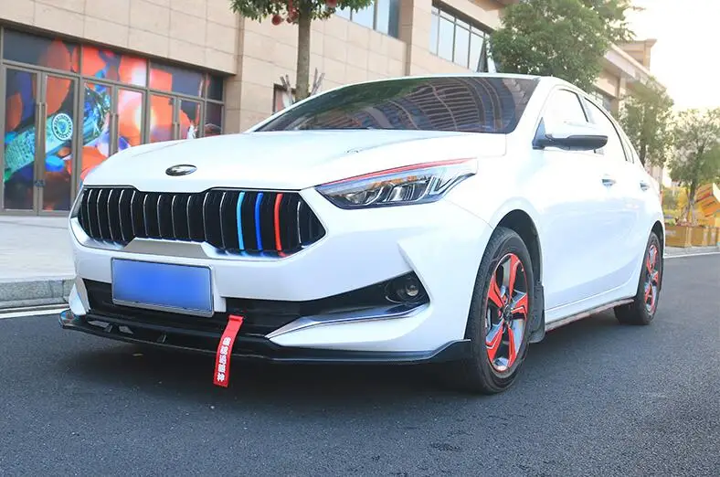 Для KIA K3 Forte Body kit спойлер- Форте ABS задний спойлер передний бампер диффузор защитные бамперы