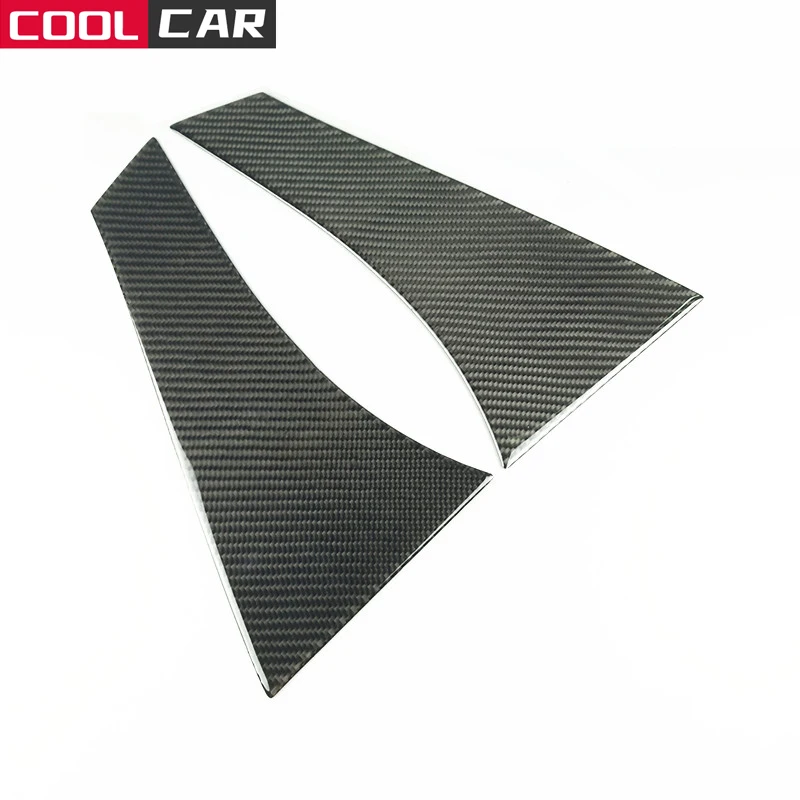 

Rear Window Windshield Trim Strips 2Pcs for Mercedes Benz GLA X156 2015-2018 Carbon Fiber Car Exterior Accessories