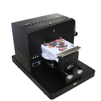 flatbed printer a4 size dtg printer for t shirt phone case printing with lowest price and high quality