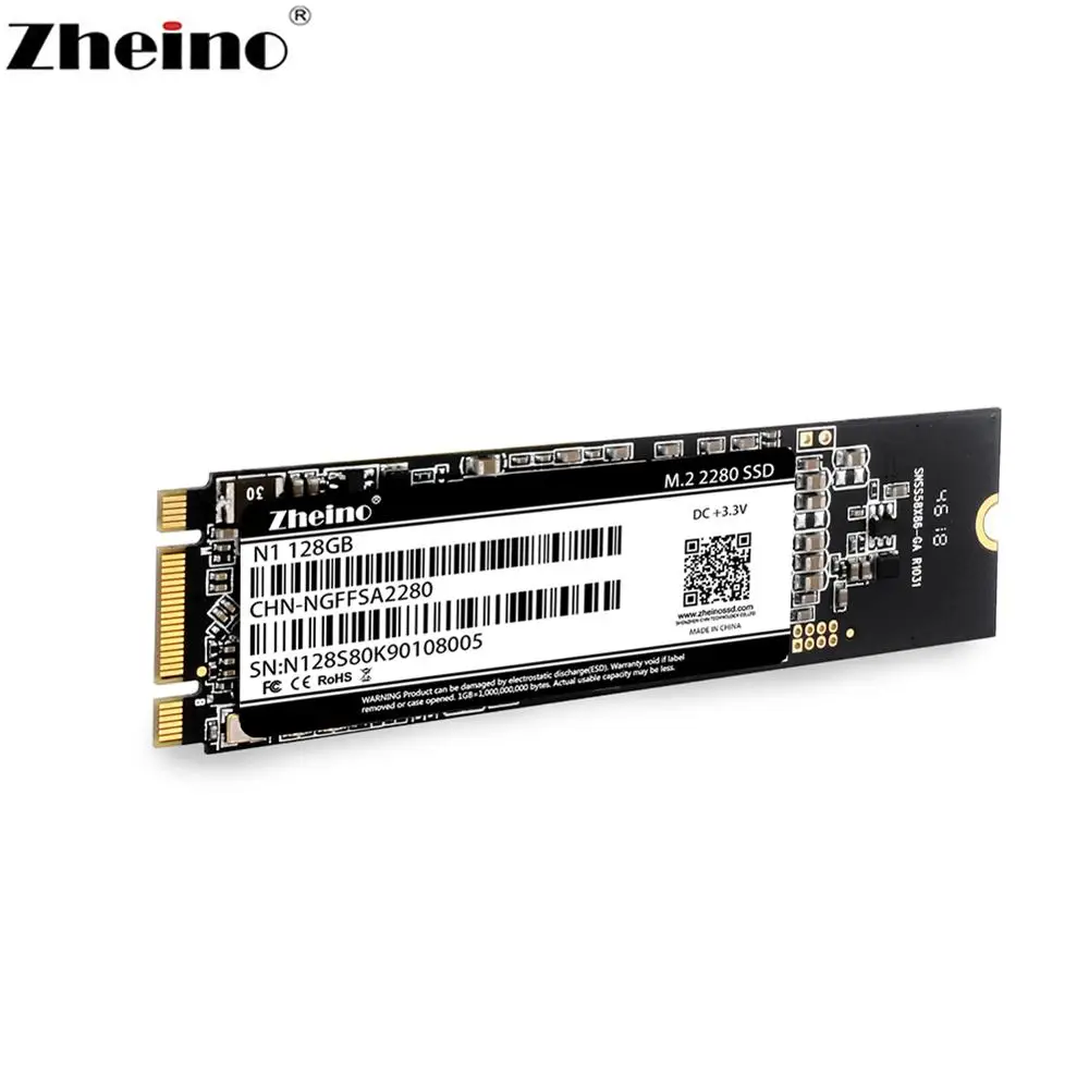 Zheino SSD M2 2280 мм 128 ГБ NGFF Внутренние твердотельные жесткие диски для ноутбука |