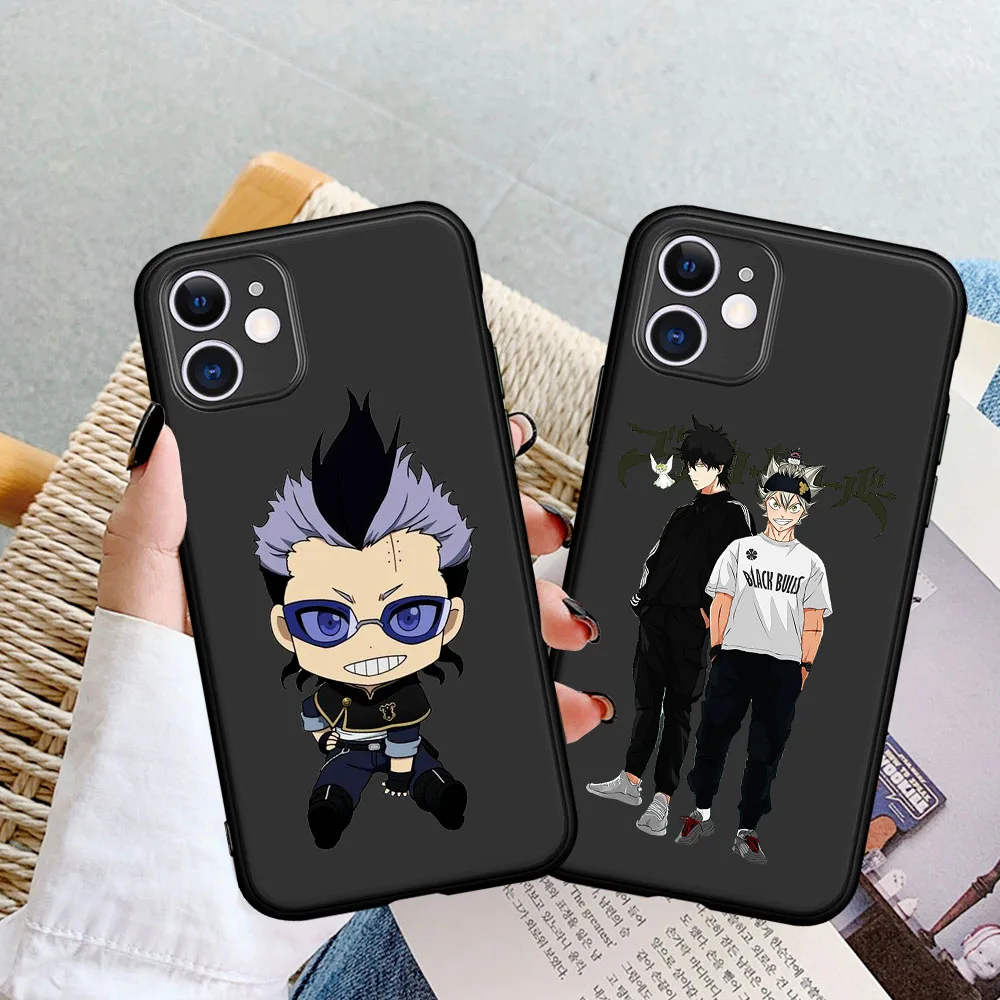 

Japan Black Clover Anime Asta Soft TPU Phone Case For iPhone 11 12 Pro Max 8 7 6 6S Plus XR X XS Max 5 5S SE 2020 Silicone Cover