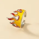 Открытые Регулируемые кольца для мужчин и женщин, винтажные металлические подвески в готическом стиле, кольца дружбы для пар, бижутерия