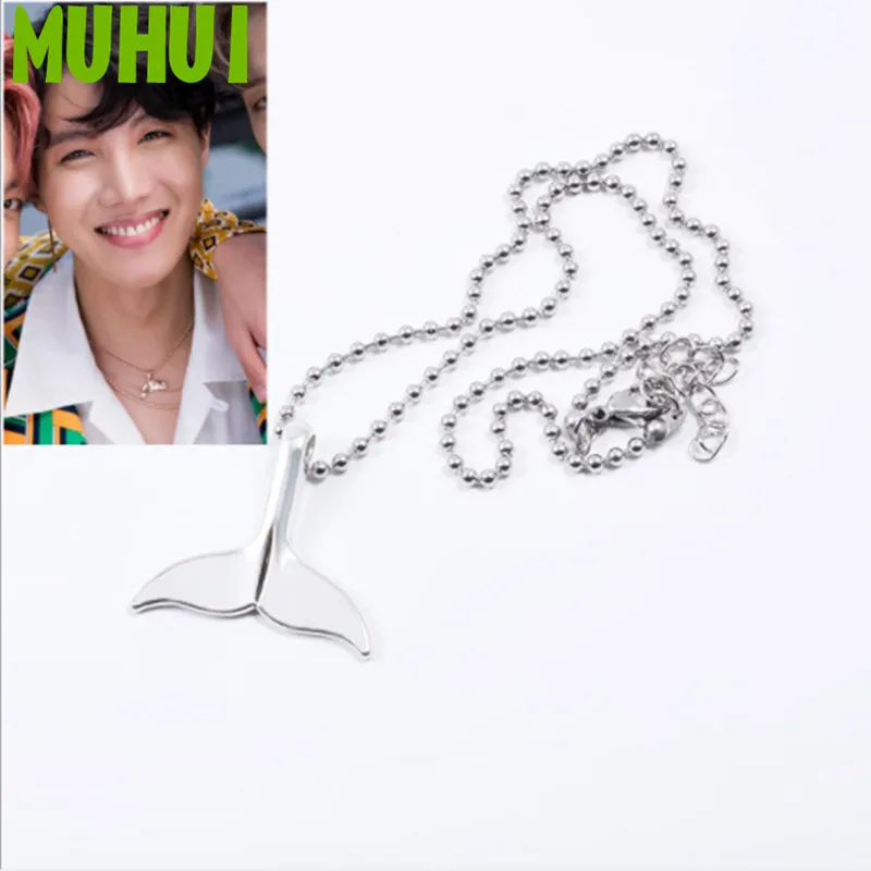 Бесплатная доставка Kpop Star J HOPE 2019 летние хвост дельфина колье-чокер для женщин Kolye