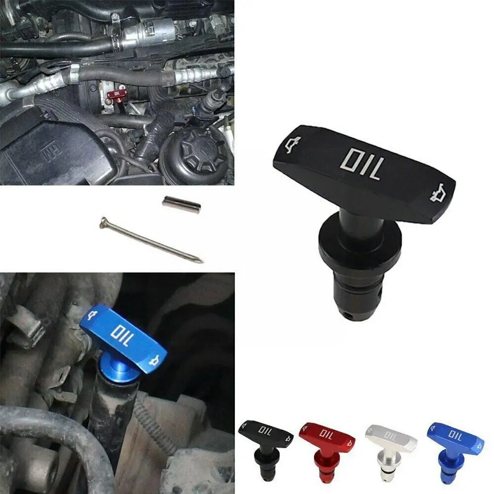 Car Oil Dipstick Pull Handle Engine Pullhandle Aluminum Billet For Gt V8 Gt500 Special Iveco Daily Accessories R2z7 |