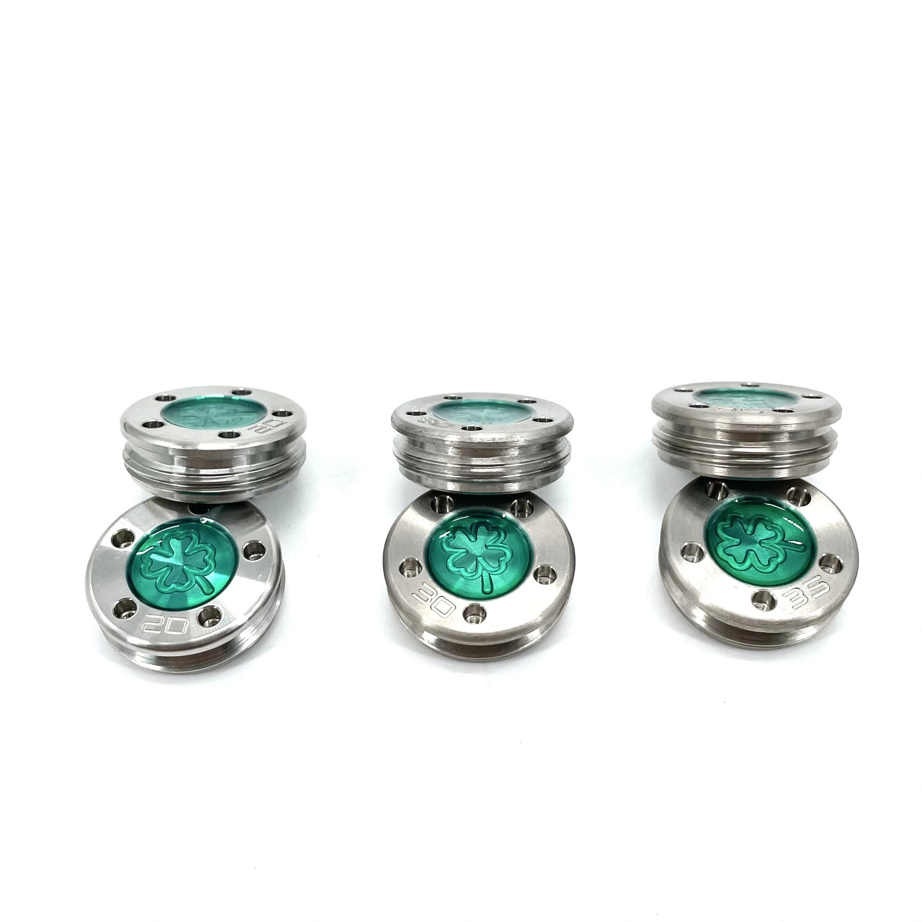 2 шт. 5g/10 г/1 5g/20 г/2 5g/30 г/3 5g/40 г зеленый повезло с четырьмя листьями Трилистник