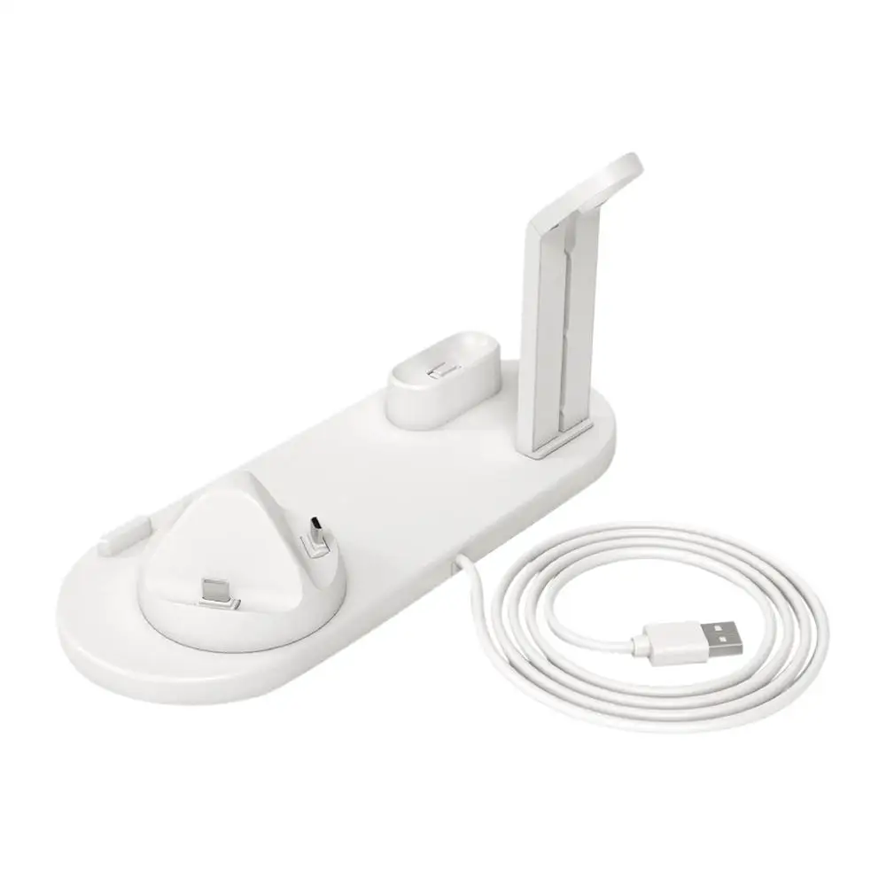 Подставка для зарядки док-станции Держатель зарядного устройства iPhone Apple Watch Airpods