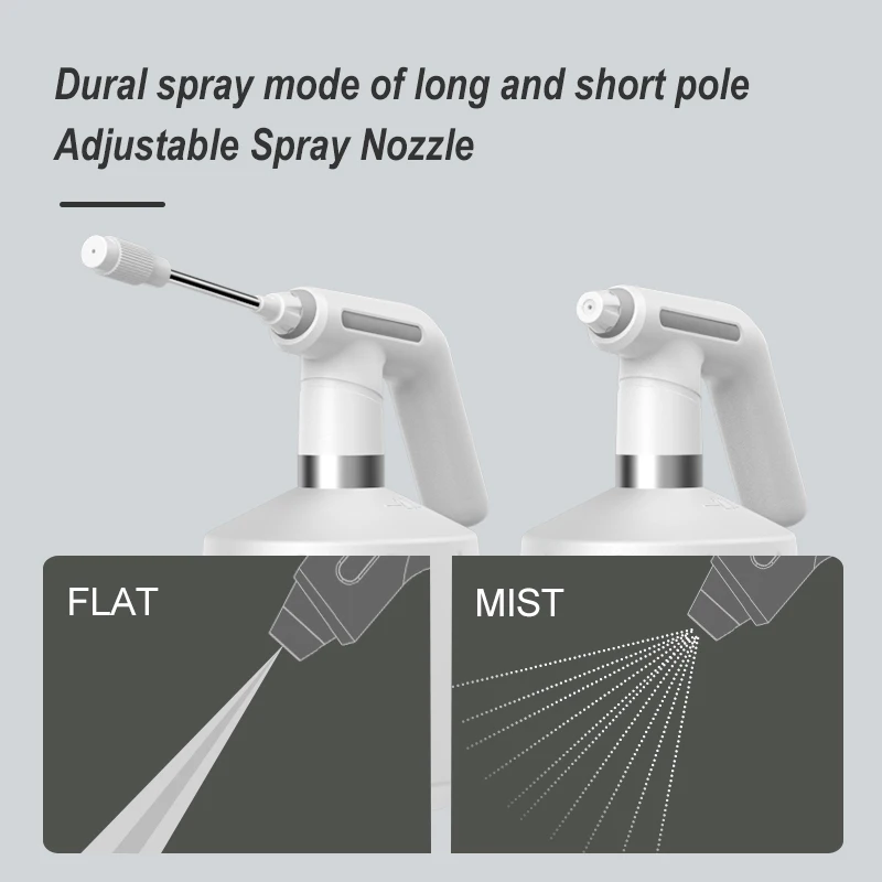 2.5L Car Wash Electric Plant Mist Spray Bottle Automatic Garden Watering Can Water Sprayer Sterilization Dropshipping | Дом и сад