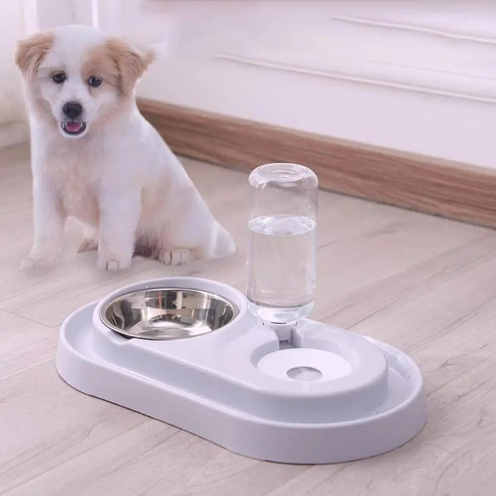 Автоматическая чаша дозатора воды из нержавеющей стали для домашних животных