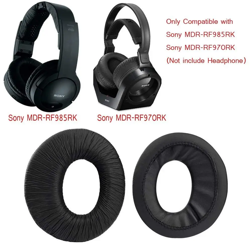 

Replacement Earpads Ear Pads Pad Cushions For Sony MDR-RF985R MDR-RF970R RF970RK 960R MDR-RF925 RF925R RF925RK Headphones