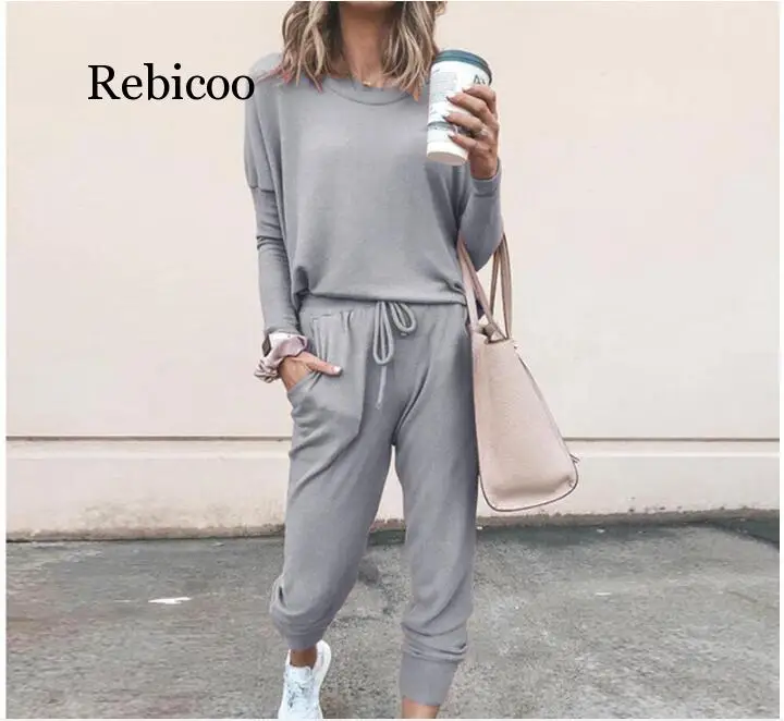 Женский спортивный костюм зимний комплект из двух предметов женский свободного