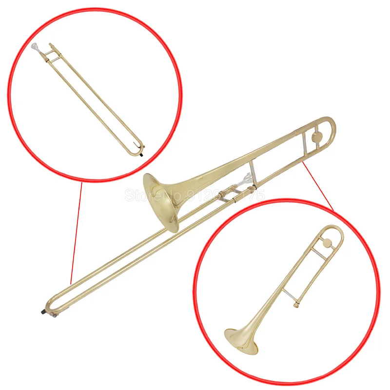 Bb ключ латунный тромбон музыкальный инструмент высококачественные инструменты