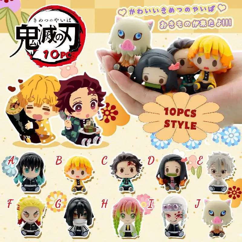 

Экшн-фигурки из аниме «рассекающий демонов», 4/6/10/15 шт.