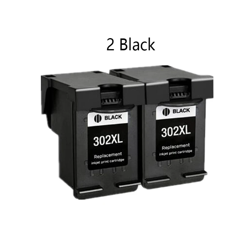 Черный Восстановленный картридж 302XL сменный для принтера HP 302 XL Deskjet 1110 1111 1112 2130 2131