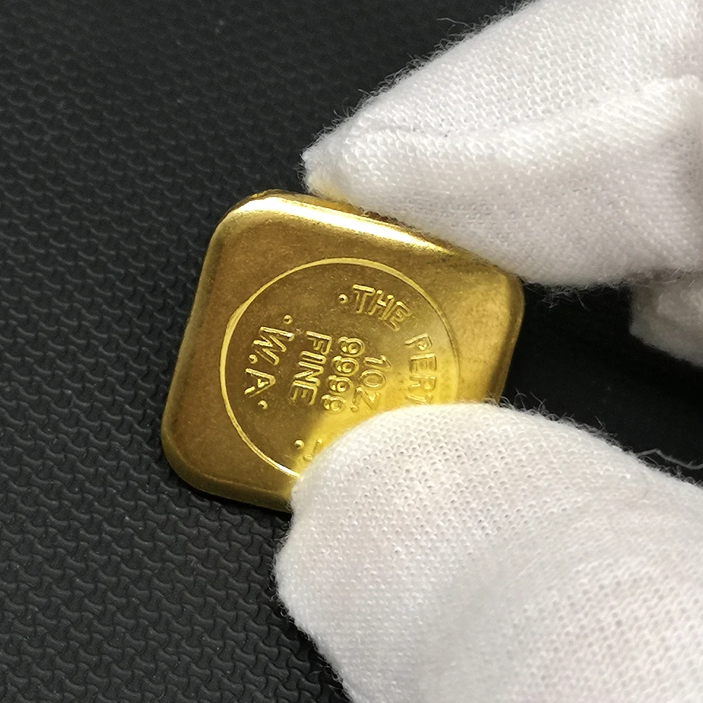 10Z 9999 FINE The Perth Mint Bullion латунные позолоченные копии монет медаль Австралия коллекционные монеты