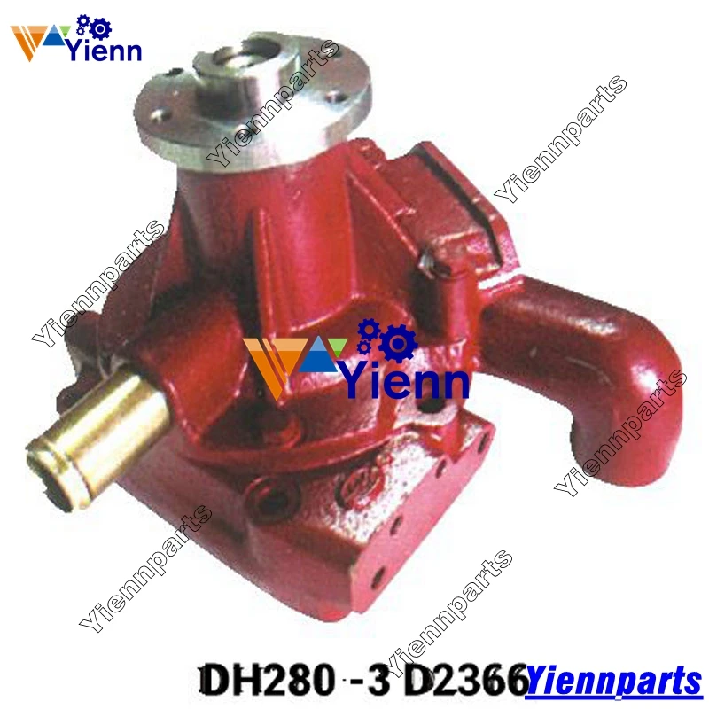 

Engine Overhaul Rebuild Parts D2366 DAEWOO Doosan DE12TI DE12T DE12TIS Water Pump 65.06500-6124D For DX345LC DX380L DX500