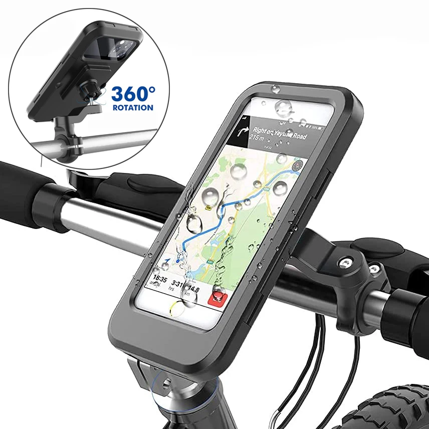 Mobile Phone Stand Motorcycle Handlebar Cellphone Mount Moto
