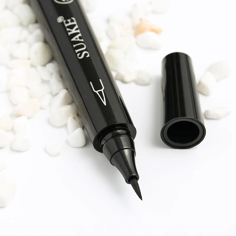 

Winged Black Liquid Eyeliner Stamp Pen Delicate Waterproof Makeup Women Eye Liner Pencil Korean Cosmetics Beauty Tools TSLM1