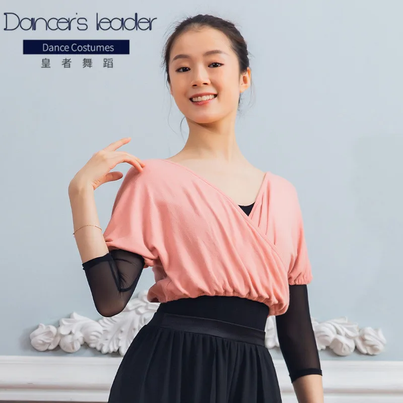 

Ballet Top Practice Clothes Female Adult Jacket Autumn And Winter Warm Training Dance Clothes Tops Yoga Fitness Clothes