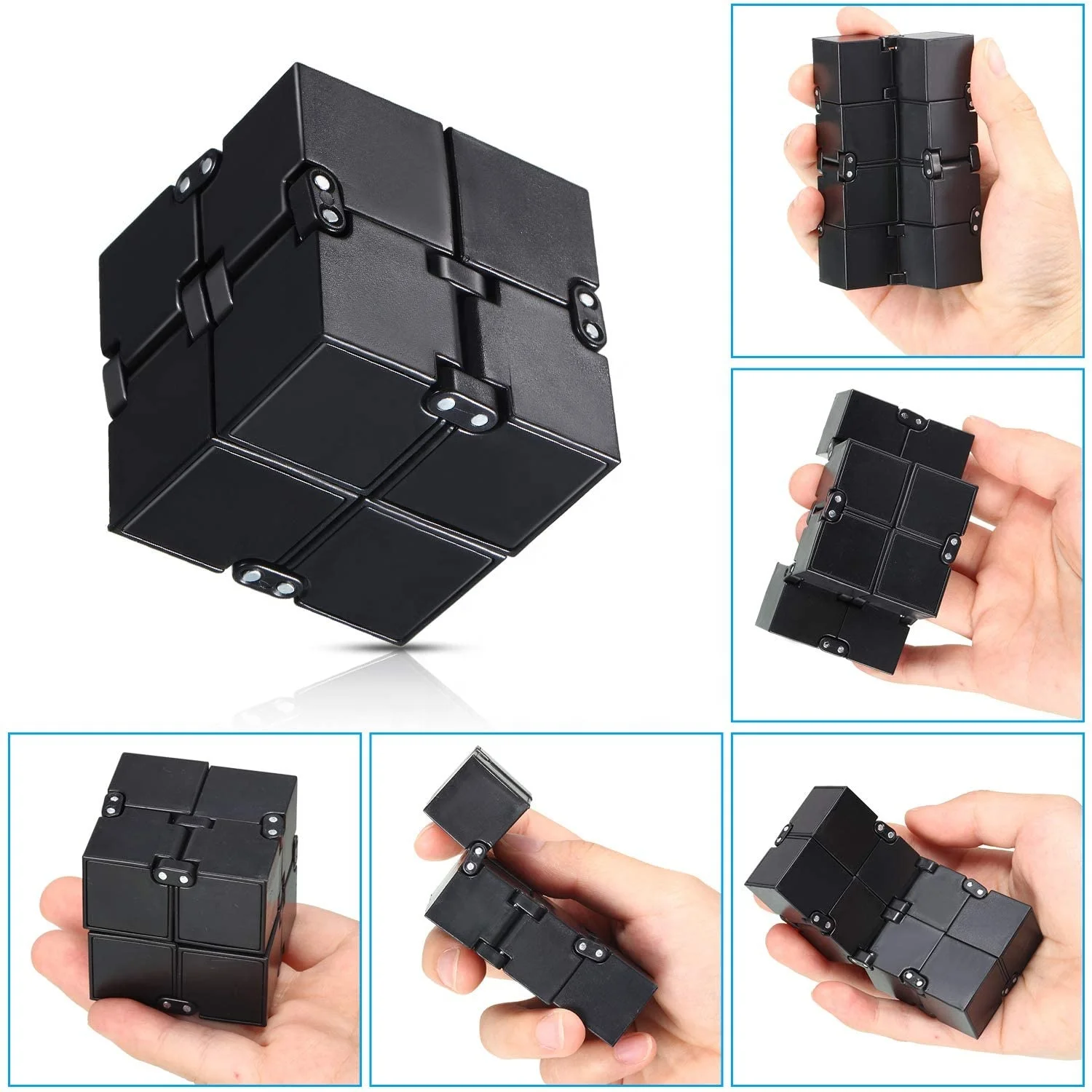 Pаспродажа Игрушка-фиджет Infinity Cube, сенсорный инструмент, игра EDC для детей и взрослых, крутой мини-гаджет, лучше всего для снятия стресса и тревоги
