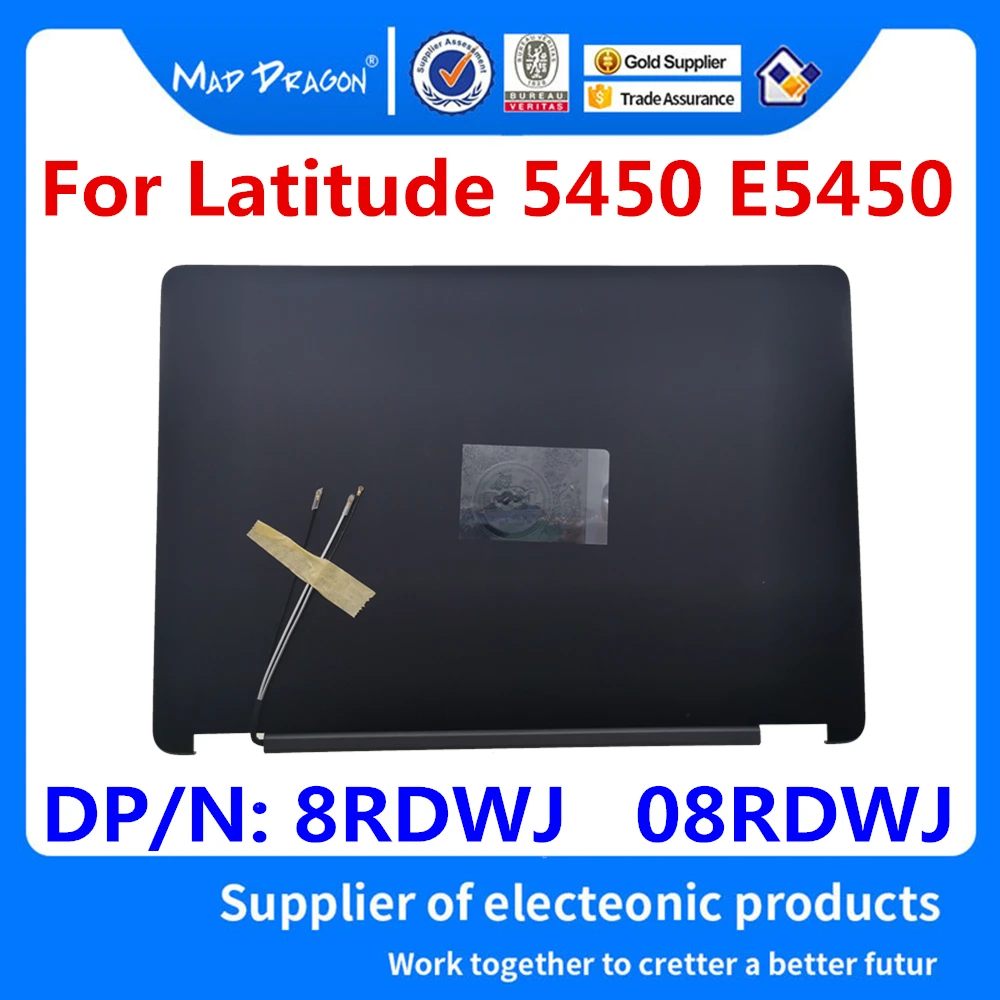 Новая Оригинальная задняя крышка экрана для ноутбуков Dell Latitude 5450 E5450 ЖК антенна в