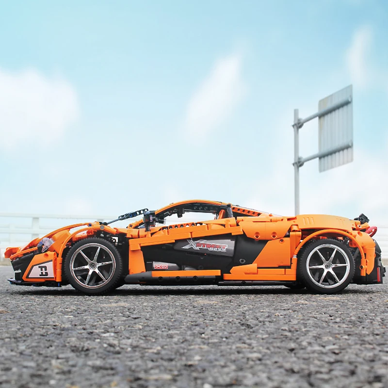 Новый Супер гоночный автомобиль модель Mclaren совместимый дизайн Voiture Moc 16015 IepinSet 20087