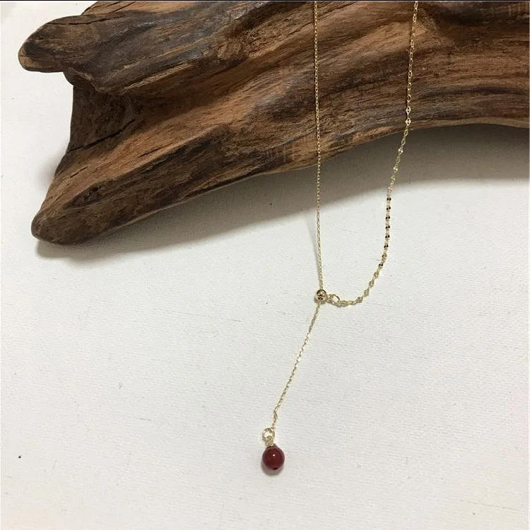 

2020 Korean Vintage Dainty Necklace Multicolor Pearl Necklace For Women Geometric Transparent Necklace Fashion Jewelry Accessory