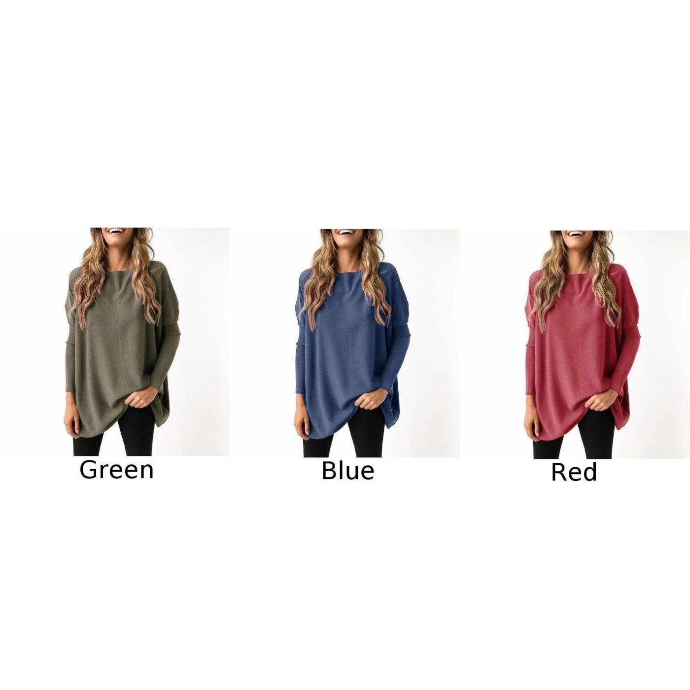 Womens Tops Ladies Sweater Winter Warm Coat Fashion Pullover Baggy Long Sleeve Tunic Casual | Женская одежда