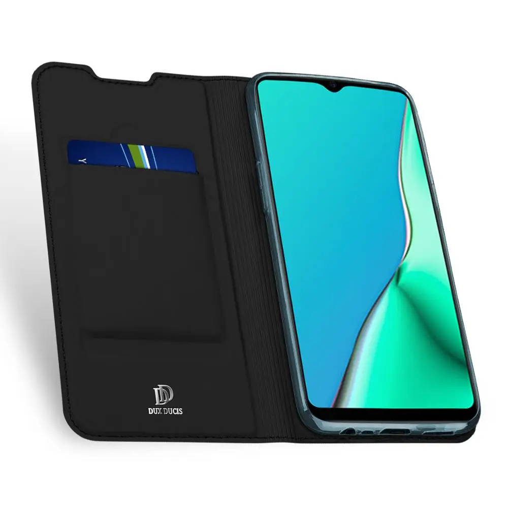 Чехол кожаный флип-чехол на магните OPPO A5 2020 CPH1931 CPH1959 CPH1933 CPH1935 CPH1943 | Мобильные