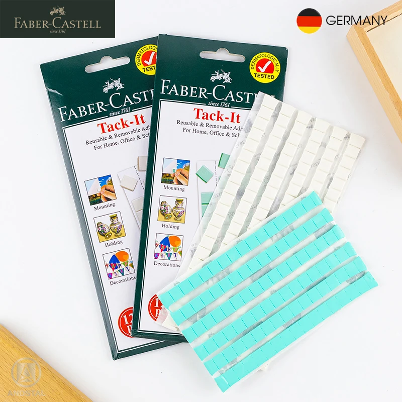 Многофункциональная клейкая глина Faber-Castell Tack-It Нетоксичная многоразовая Съемная