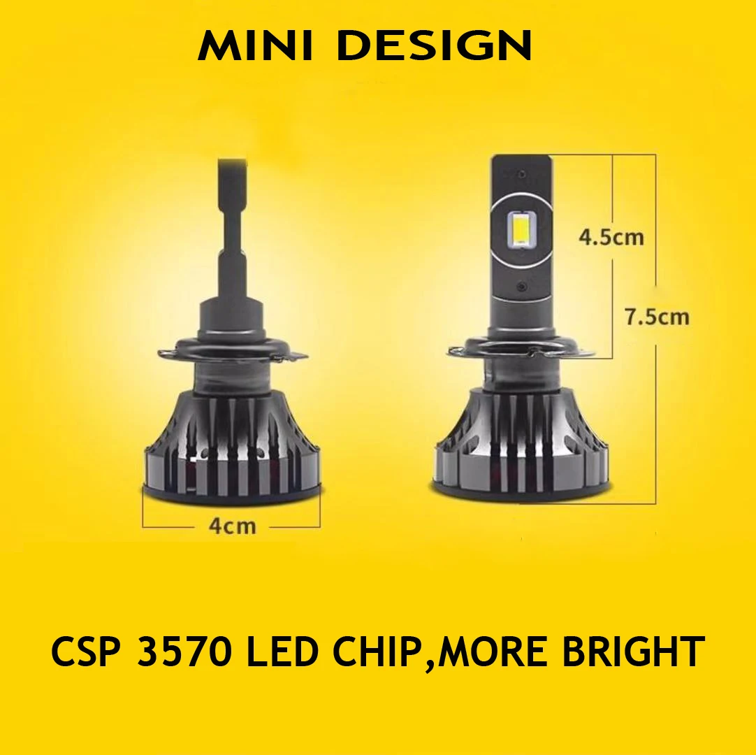 YOTONLIGHT Led H4 фар автомобиля света H11 H7 H4 9005 9006 HB3 HB4 H1 двойной Цвет светодиодные лампы 120 w 12000lm 12 V 6500 K 3000 K 4300 K