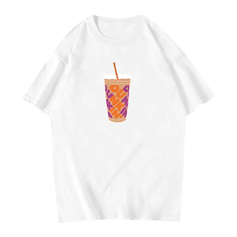 

Новинка 2021, модная женская футболка с круглым вырезом и коротким рукавом для девочек, летняя футболка с рисунком Харадзюку для мужчин и женщ...