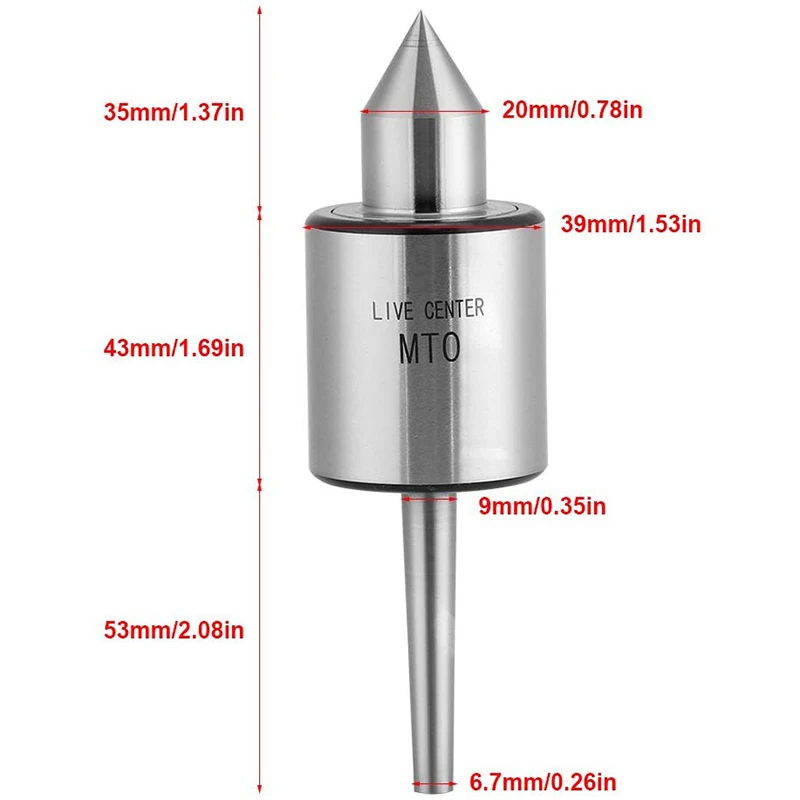 MT0 вращающийся фрезерный центр для токарного станка аксессуар 0 01 мм Точность |