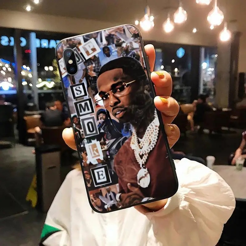 

Rapper hip hop singer POP SMOKE Phone Case for iPhone 11 12 pro XS MAX 8 7 6 6S Plus X 5S SE 2020 XR