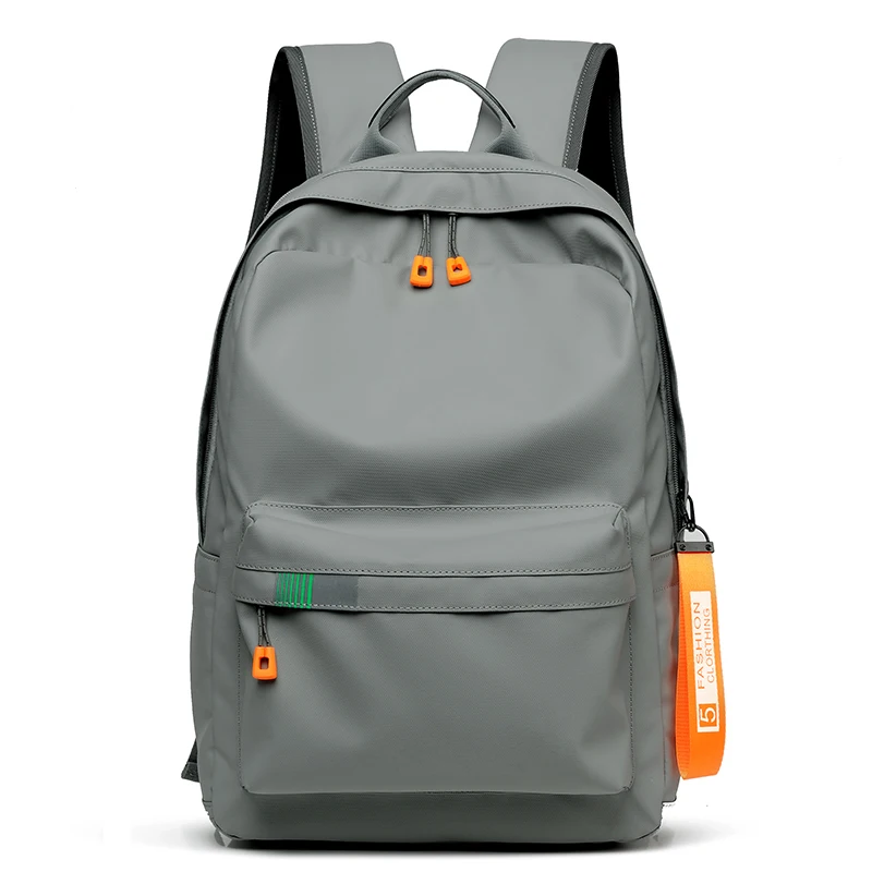 

Oxford cloth waterproof backpack male 16 inch fashion trend school college leisure bag male simple travel student school bag