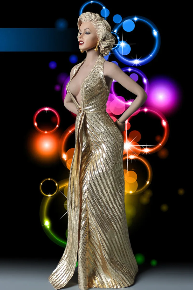 

Collection 1/6 Female NEW Head Sculpt Model & Clothes Suit Set For 12" Phicen Tbleague Hottoy Action Figure Body Toy