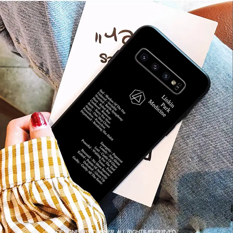 

Chester Benningtons Linkin Parks Phone Case For Samsung S9 10 20 Plus Note 9 10 10plus 20 Ultra A20 21s J7 Plus 8