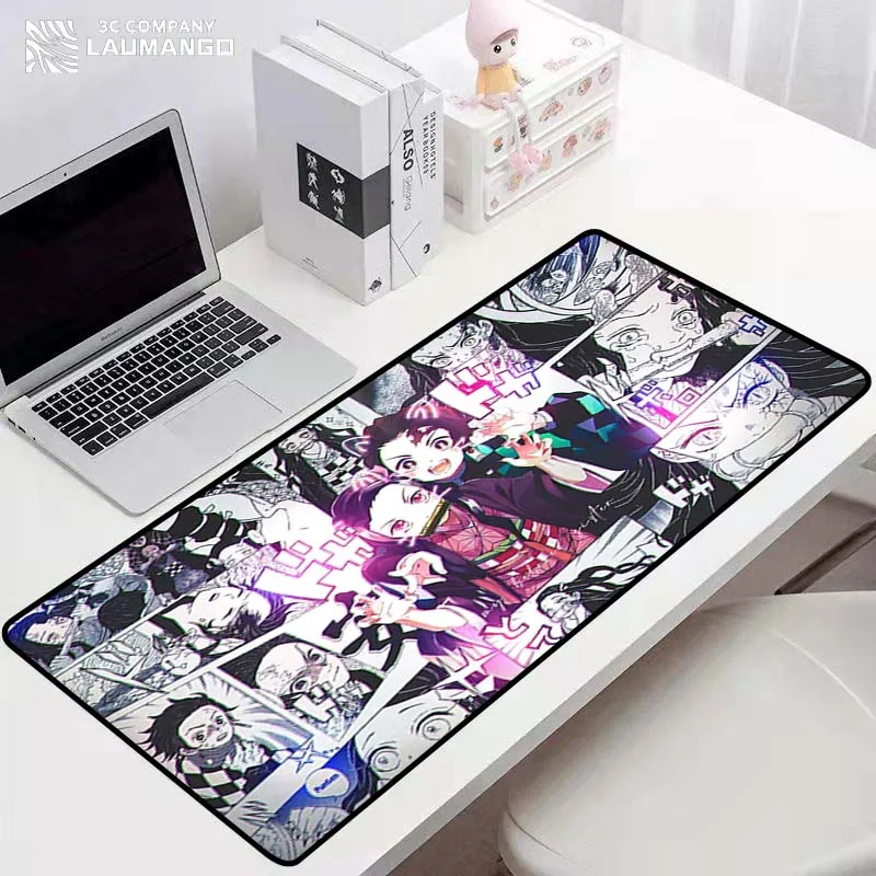 

Mouse Pad Demon Slayer Kimetsu No Yaiba Computer Mousepad Company Rubber Mat Keyboards Accessories Pc Gamer Carpet Gaming Laptop