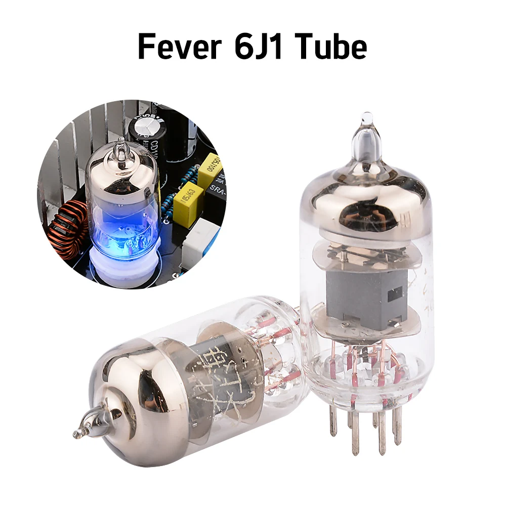 Усилитель AIYIMA TDA7388 6J1 Bile Buffer Tube Плата усилителя четыре канала 4x40 Вт усилитель
