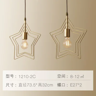 

nordic led iron hanglamp monkey lamp chandelier pendant lamp pendant lights living room